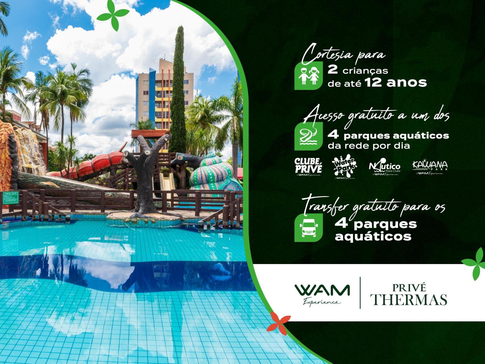 Prive Thermas Hotel By Wam Experience Caldas Novas Bagian luar foto